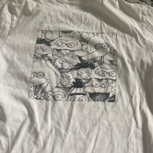 Graphic T-Shirt with Black and White Design